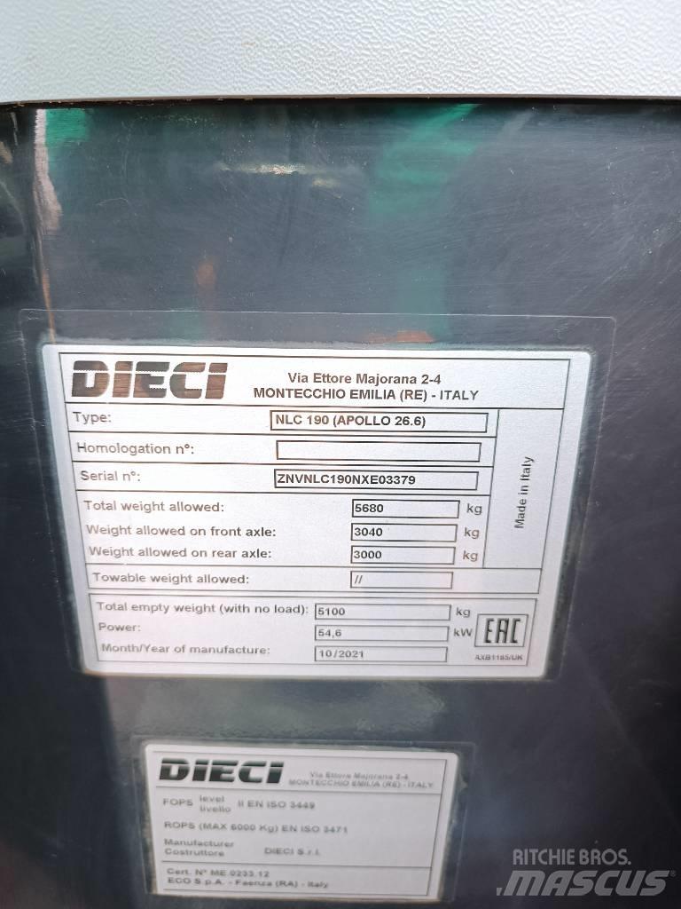 Dieci Apollo 26.6 Teleskoplæssere