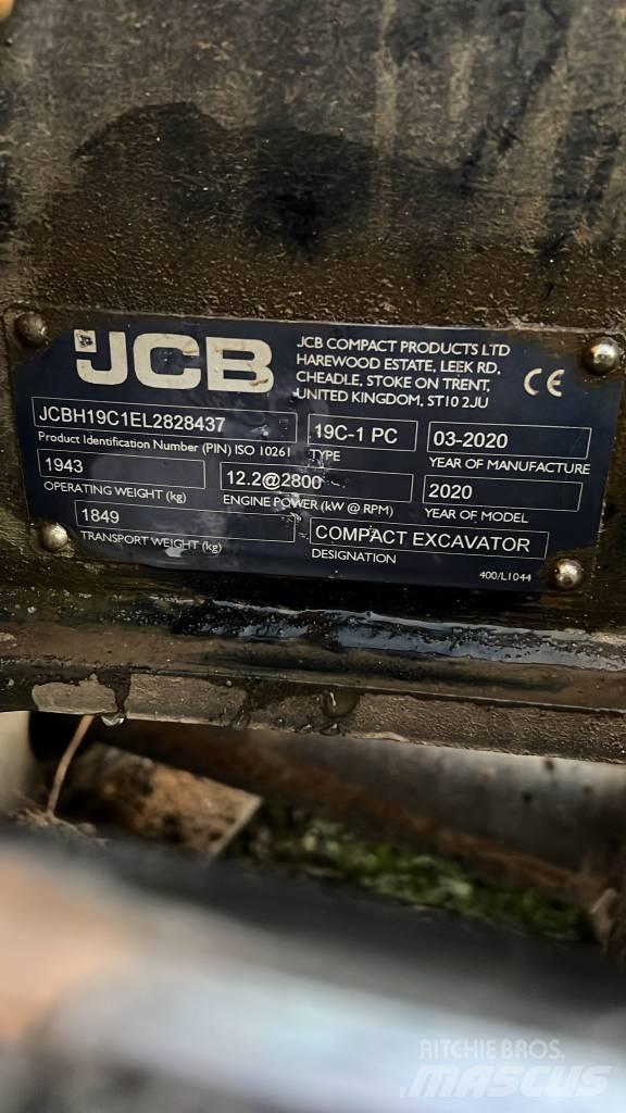 JCB 19 C-1 Minigravemaskiner
