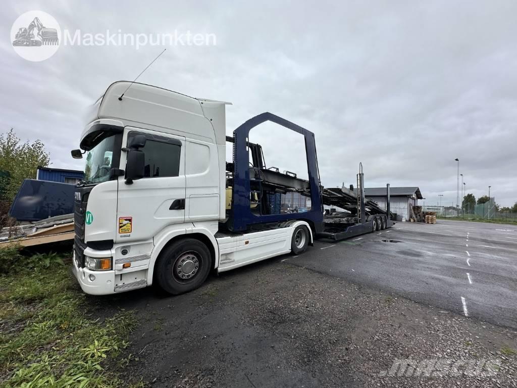 Scania R 450 EKIPAGE Autotransportere / Knæklad