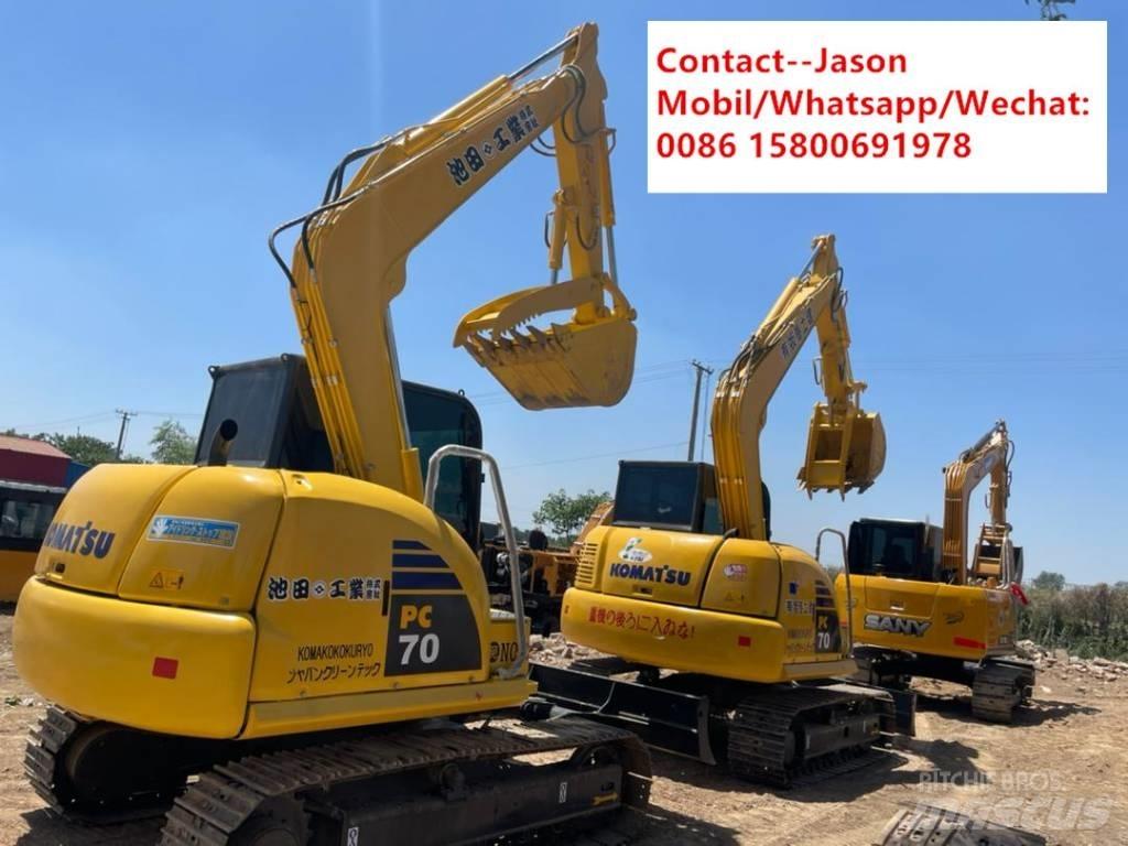 Komatsu PC 70-8 Gravemaskiner på larvebånd