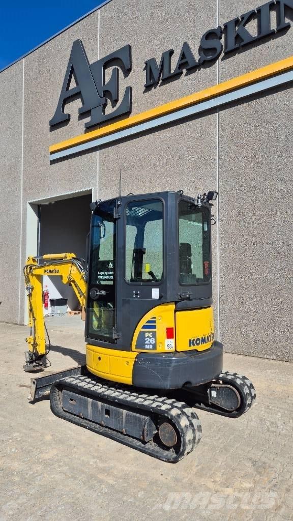 Komatsu PC 26 MR-3 Minigravemaskiner