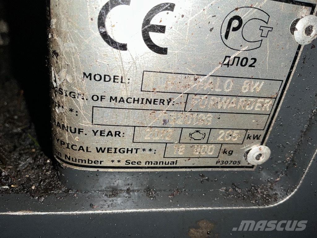 Ponsse BUFFALO+ 8W Udkørselsmaskiner