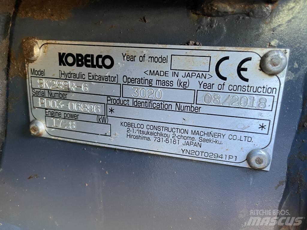 Kobelco SK 28 SR Minigravemaskiner