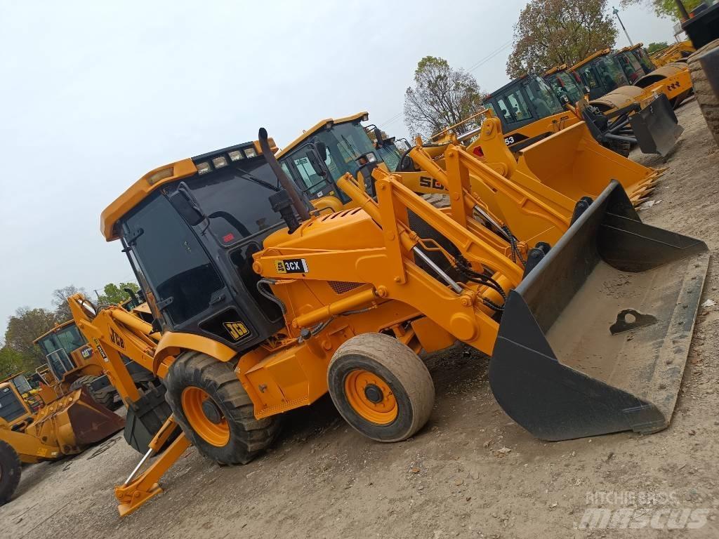 JCB 3 CX Læssemaskiner på hjul