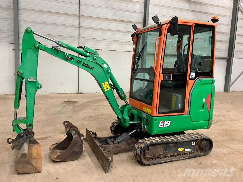 Bobcat E 19 Minigravemaskiner