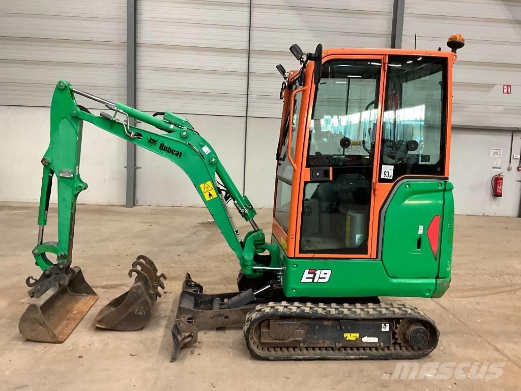 Bobcat E 19 Minigravemaskiner