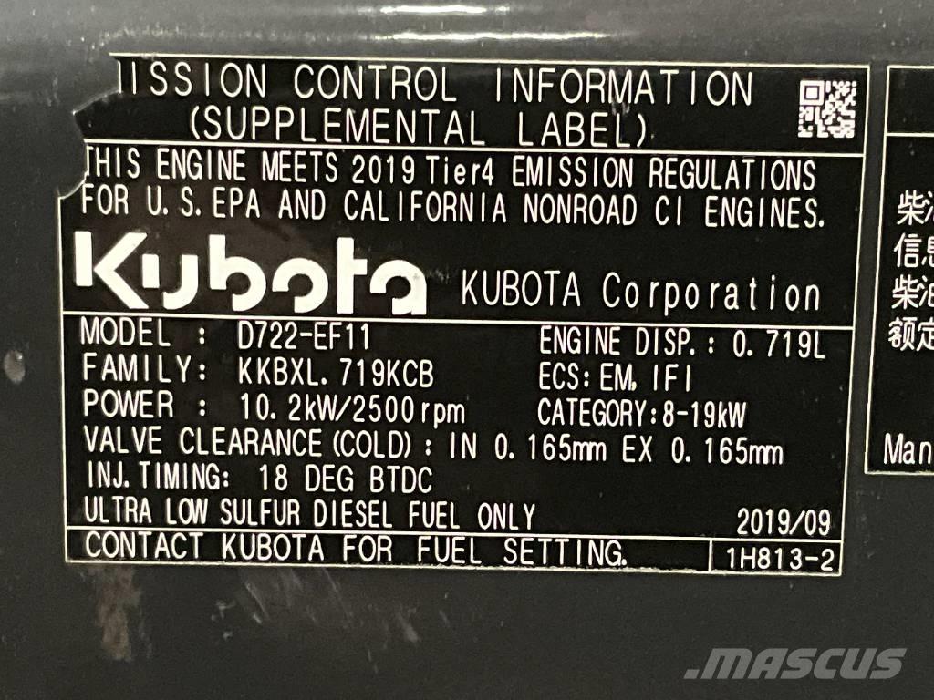 Bobcat E 19 Minigravemaskiner