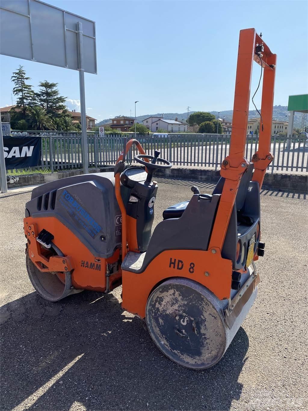 Hamm HD 8 Tvilling tromle