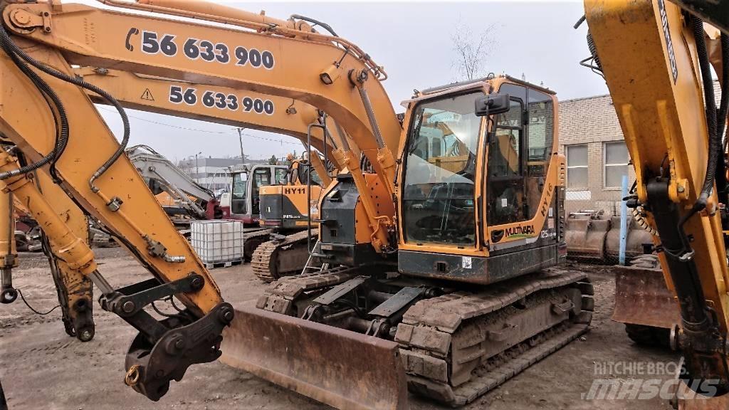 Hyundai R125 Gravemaskiner på larvebånd