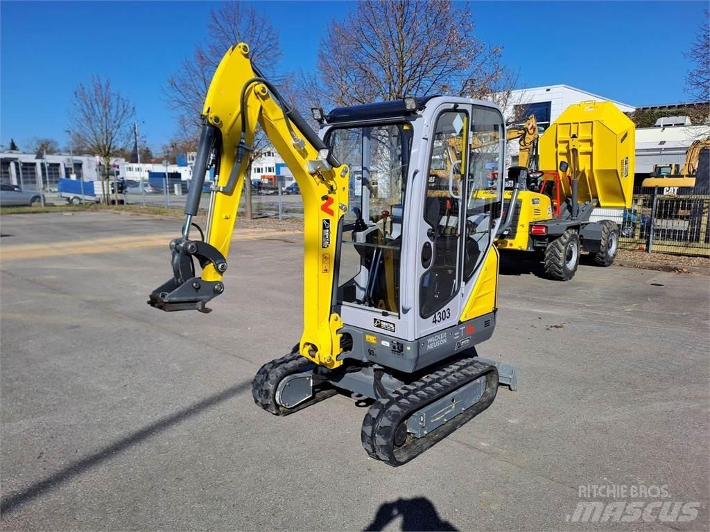 Wacker Neuson ET16 Gravemaskiner på larvebånd
