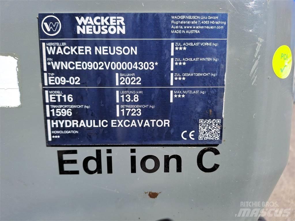 Wacker Neuson ET16 Gravemaskiner på larvebånd