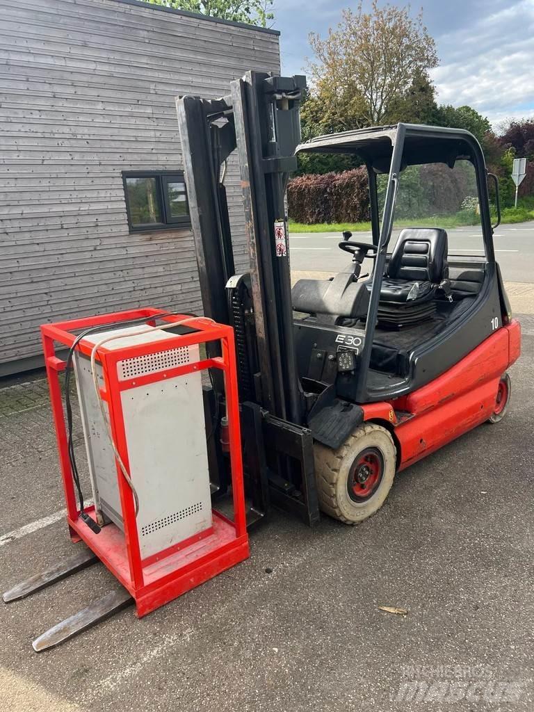 Linde E30-01 El gaffeltrucks