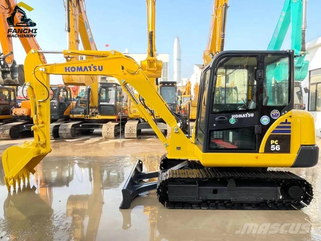Komatsu Pc56 Minigravemaskiner