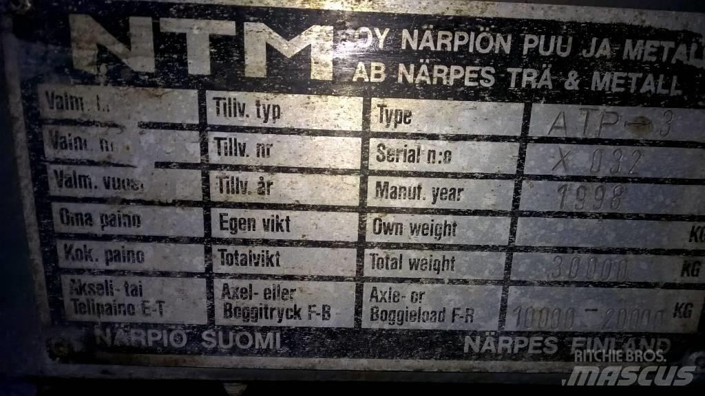 NTM ATP-3 Anhænger med lad/Flatbed