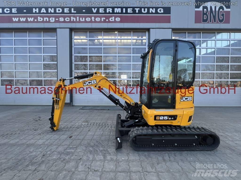 JCB 25Z -werkneu- Minigravemaskiner