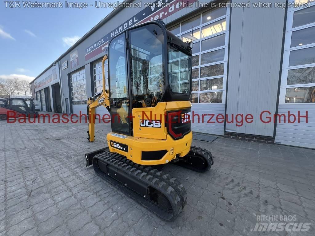 JCB 25Z -werkneu- Minigravemaskiner