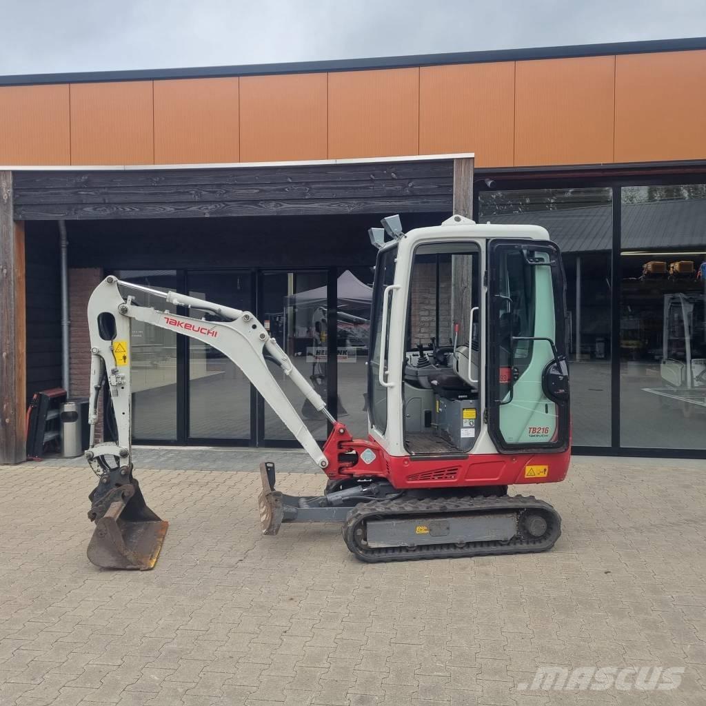Takeuchi TB 216 Minigravemaskiner