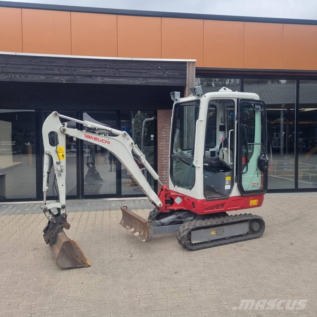 Takeuchi TB 216 Minigravemaskiner