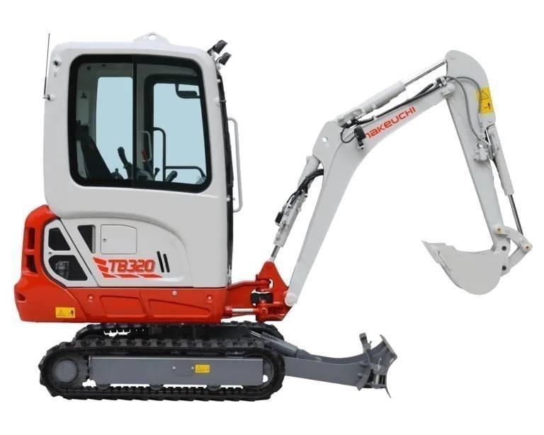 Takeuchi TB320 Minigravemaskiner