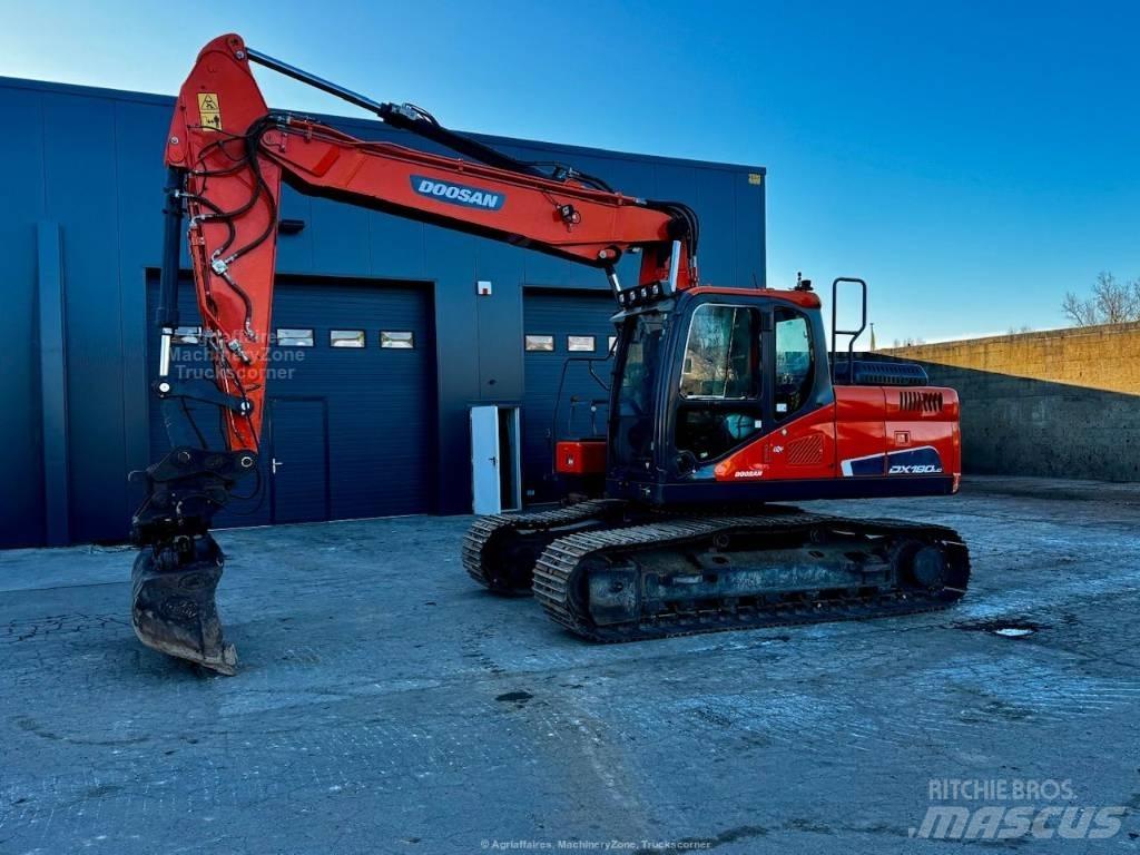 Doosan DX 180 LC Gravemaskiner på larvebånd