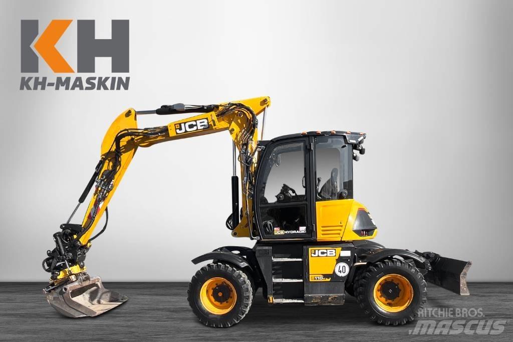 JCB 110 W Hydradig Gravemaskiner på hjul