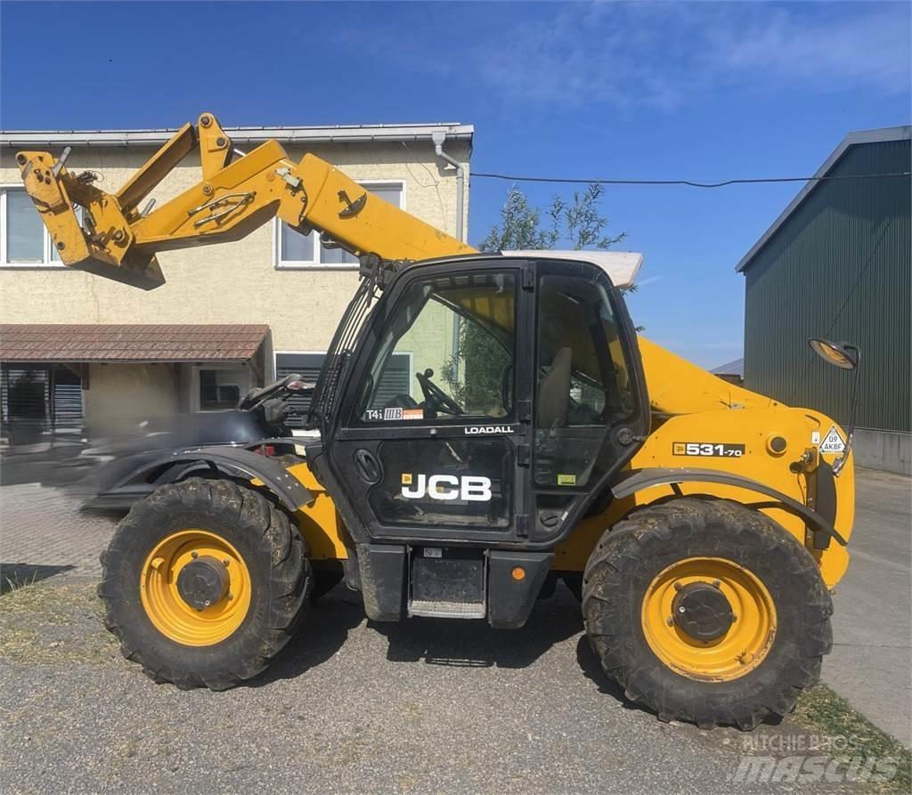 JCB 531-70 Teleskoplæssere til landbrug