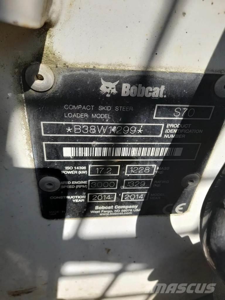 Bobcat S70 Minilæsser - skridstyret