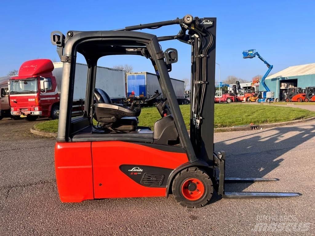 Linde E18L-02 El gaffeltrucks