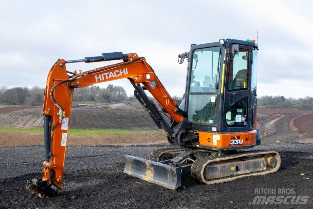 Hitachi ZX33U-6 Minigravemaskiner