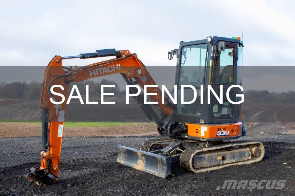 Hitachi ZX33U-6 Minigravemaskiner