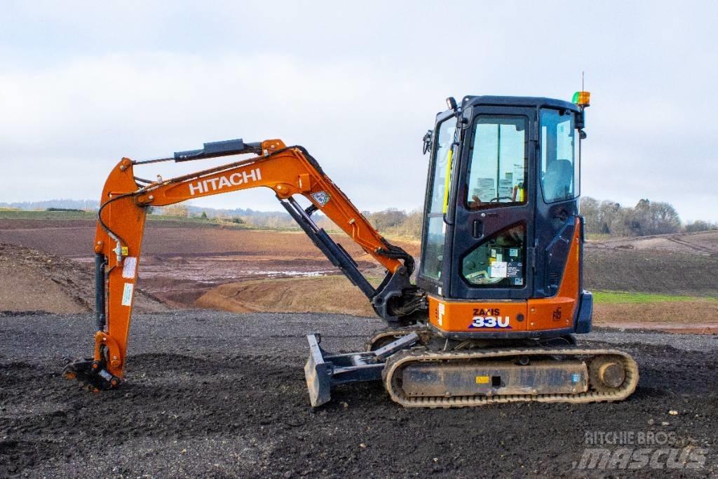 Hitachi ZX33U-6 Minigravemaskiner