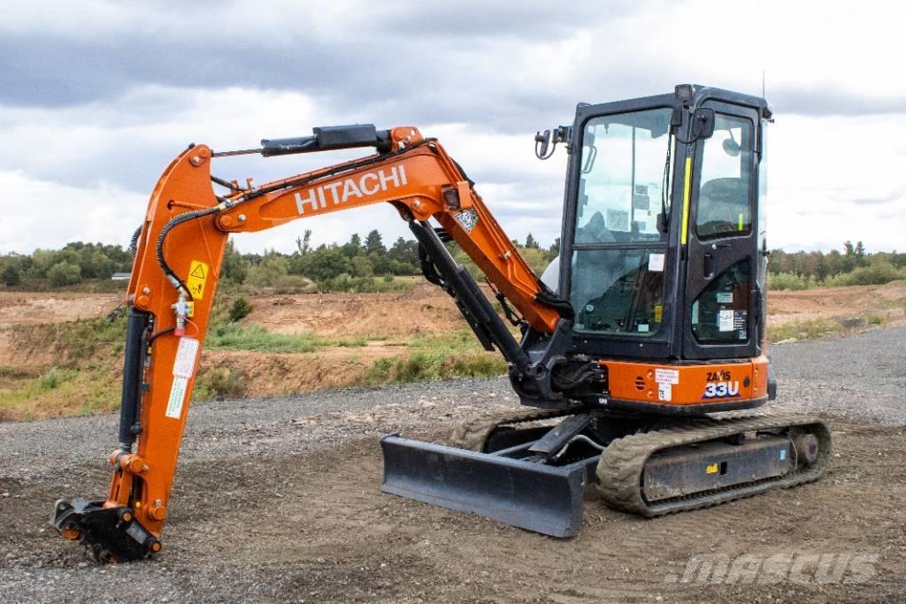 Hitachi ZX33U-6 Minigravemaskiner