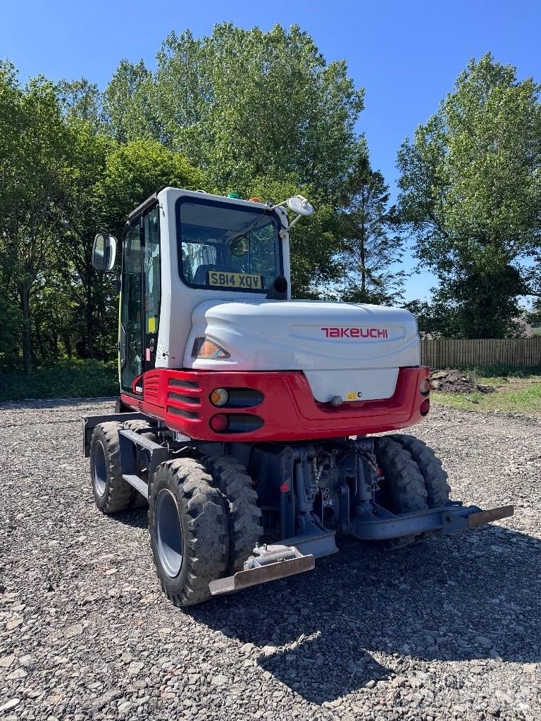 Takeuchi TB 295 W Gravemaskiner på hjul