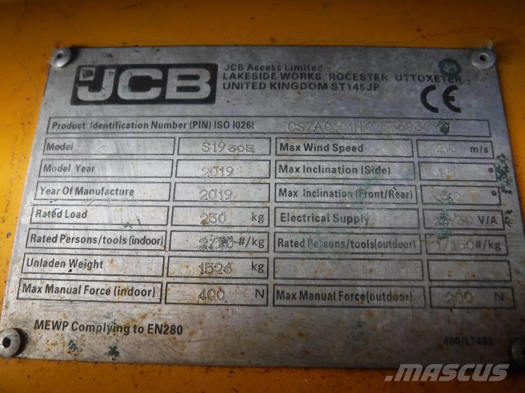 JCB S 1930 E Saxlifte