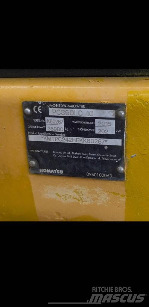 Komatsu PC360LC-10 Gravemaskiner på larvebånd