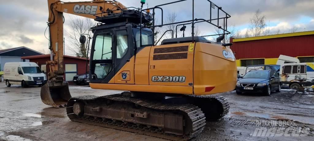 CASE CX 210 D Gravemaskiner på larvebånd