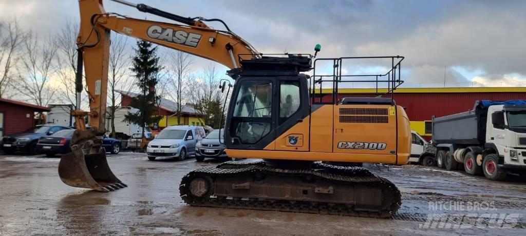 CASE CX 210 D Gravemaskiner på larvebånd