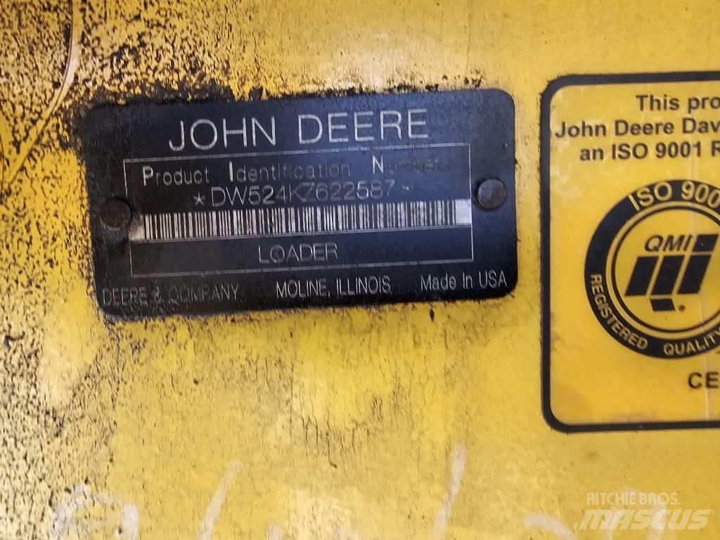 John Deere 524 K Læssemaskiner på hjul