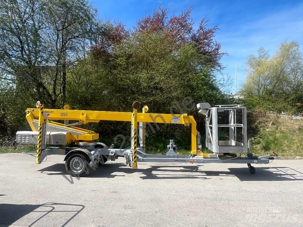 Omme 1250 EBZ Trailermonterede lifte