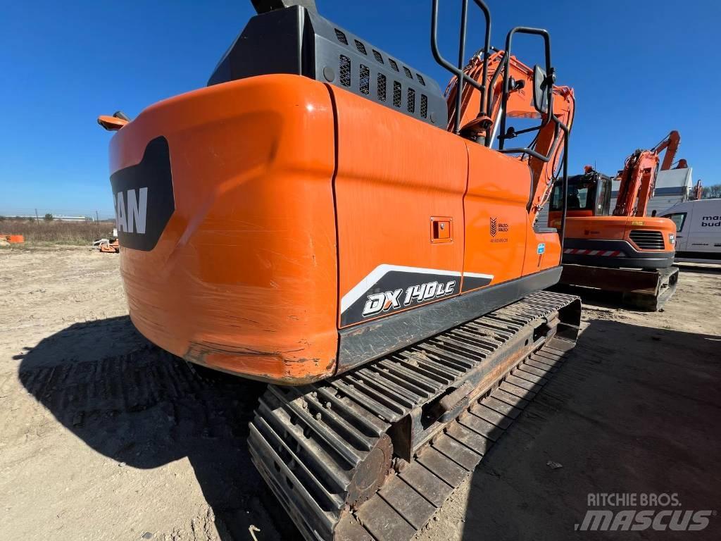 Doosan DX140LC-7 Gravemaskiner på larvebånd