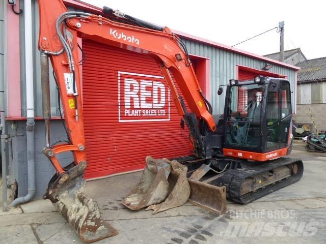 Kubota KX 080-4 Midi-gravemaskiner 7t - 12t