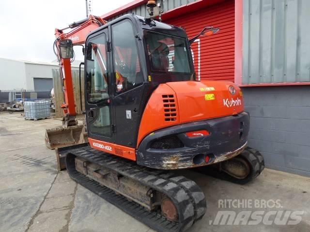 Kubota KX 080-4 Midi-gravemaskiner 7t - 12t
