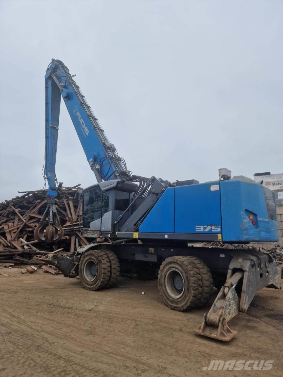 Fuchs MHL 375 S5 Gravemaskiner på hjul