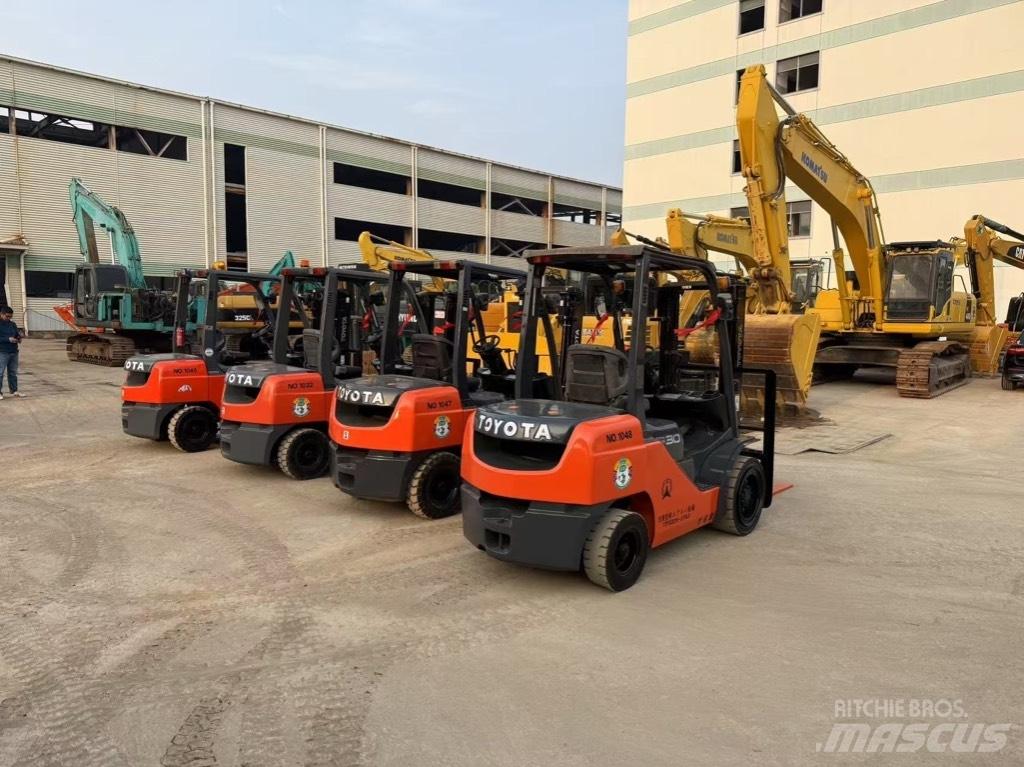 Toyota 8 FD 30 Diesel gaffeltrucks