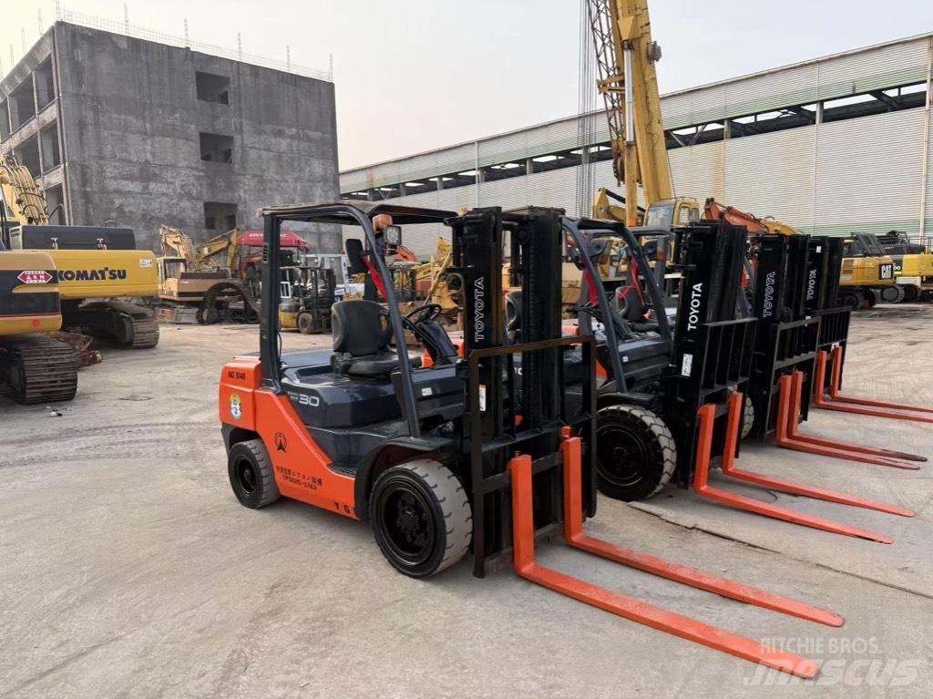 Toyota 8 FD 30 Diesel gaffeltrucks