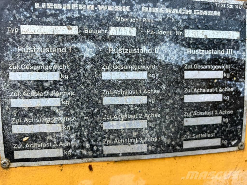 Liebherr 50 K Tårn kraner