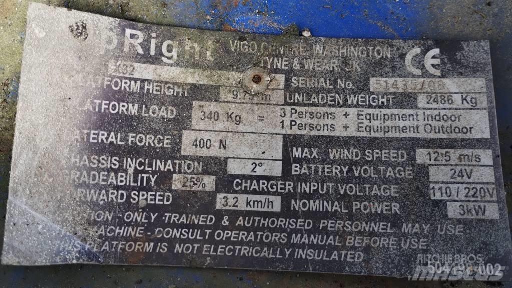 UpRight X32 Saxlifte