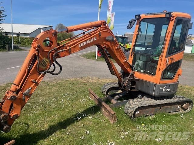 Doosan DX 27 Z Minigravemaskiner