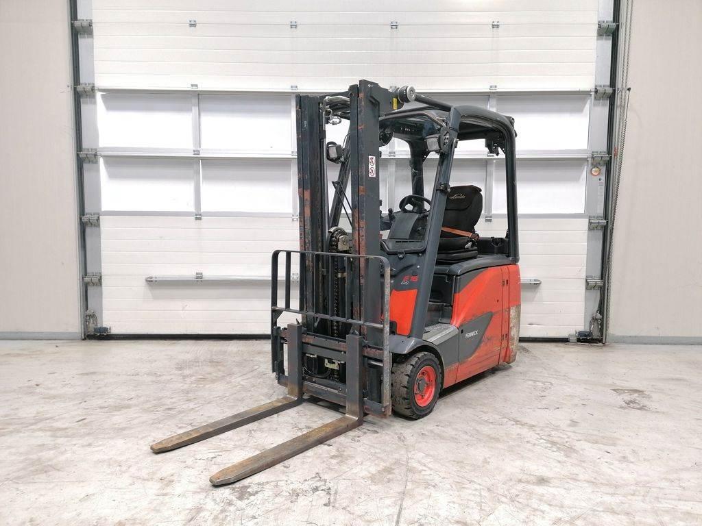 Linde E16H-02 El gaffeltrucks