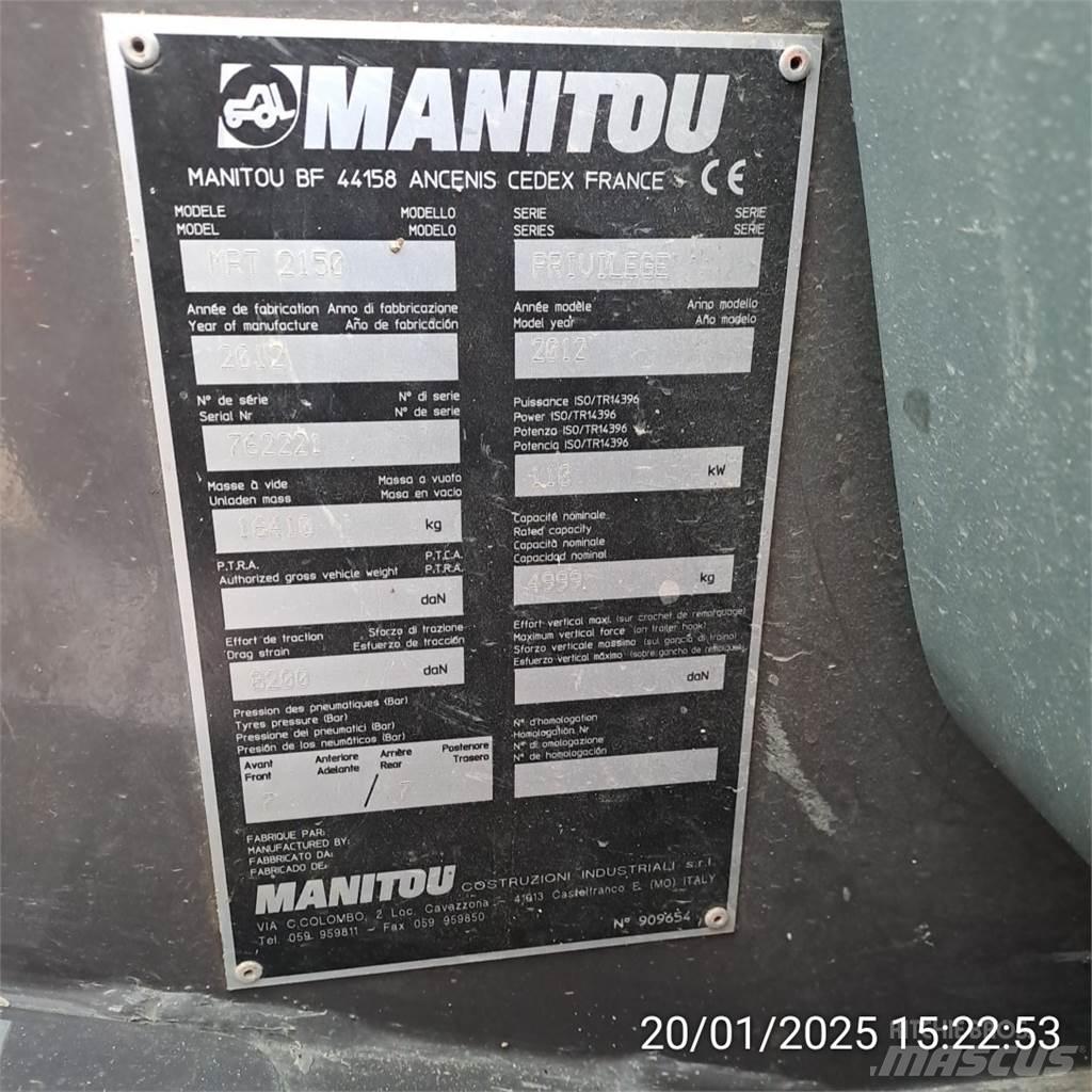 Manitou 2150MRT Teleskoplæssere